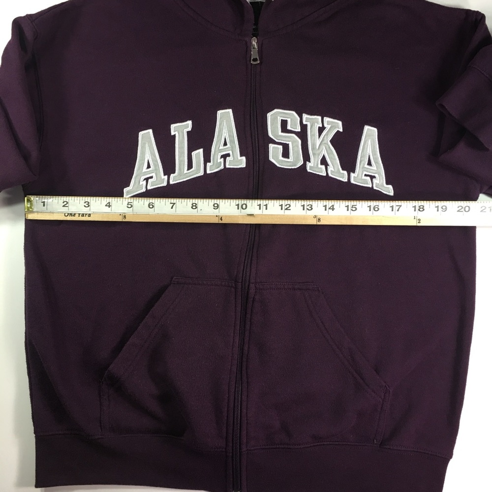 Alaska Full Zip Hoodie Sweatshirt - Picture 3 of 5
